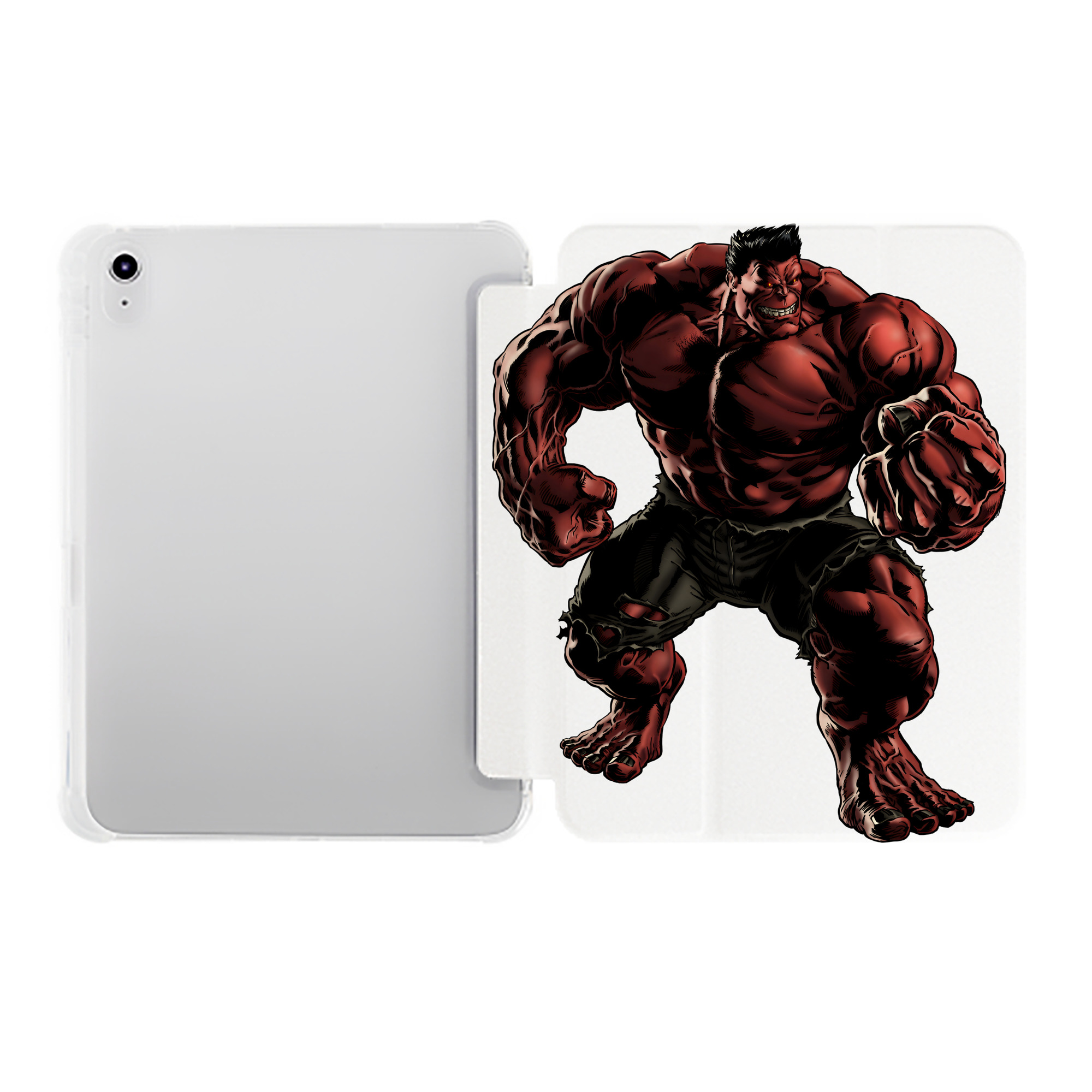 （画像用） アベンジャーズ The Avengers IPad ケース ペン収納付き 三つ折りスタンド PUレザー×シリコン 対応機種9.5/10.5/10.9インチ